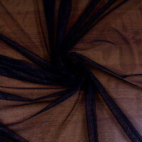 Ткань Сетка жесткая с люрексом 48гр/м2, 100пэ, 150см, черный, SYF-5250PD/F/D10/C#31-1_TOG01