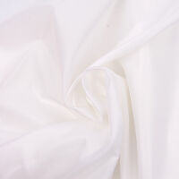 Ткань курточная Таффета 190T, WR/PU, 60гр/м2, 100пэ, 150см, белый /S501, (рул 100м)_D