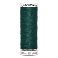 748277 Нить Sew-all для всех материалов, 200м, 100% п/э Гутерманн 869 глубокий сине-зеленый