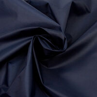 Ткань курточная Таффета 190T, WR/PU, 60гр/м2, 100пэ, 150см, синий темный/S058, (рул 100м)_TPX008