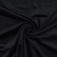 Ткань Велюр Японский 270гр/м2, 95пэ/5спан, 180см, черный, DT-15051/C#11 _TOG01