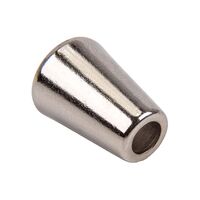 Концевик металл 6660-0044 14х11мм для шнура 4-5,мм цв.никель (уп 100шт)