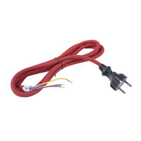 Электрический кабель для утюга SYUK3125XX 3х1 арт.3125 с вилкой (уп.2,5м.)
