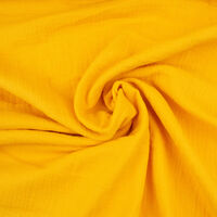 Ткань Муслин 125гр/м2, 100хб, 135см, желтый, #85_TOG05