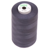 Нитки швейные 100% PE 40/2 цв 1348 серый темный (боб 5000м) EURON