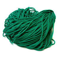 Шнур в шнуре цв зеленый №57 5мм (уп 200м)