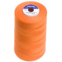 Нитки швейные 100% PE 40/2 цв S-849 оранжевый (боб 5000ярдов) VERITAS