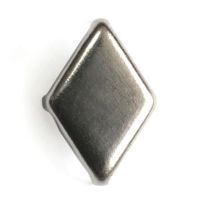 278-W никель 9мм Украшение на шипах "клепка" металл (упаковка 10000 штук)