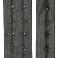 Крючки на ленте 2 ряда ширина 40мм черный (упаковка 50ярдов = 45,7метров)