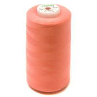 Нитки швейные 100% PE 40/2 цв 1105 розовый персиковый (боб 5000м) EURON