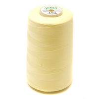 Нитки швейные 100% PE 40/2 цв 1379 желтый светлый (боб 5000м) EURON