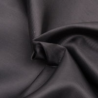 Ткань подкладочная 190T 53гр/м2, 100пэ, 150см, черный/S580, (100м)_WSR