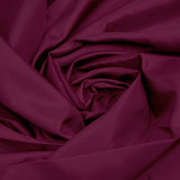 Ткань подкладочная 190T 56гр/м2, 100пэ, 150см, антистатик, бордовый темный/S021, (50м)_KS