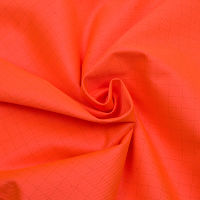 Ткань мембранная Multy protect TW Oxford  300D ANTISTAT, WR/PU FR 3k/10k, 300гр/м2, 100пэ, 150см, оранжевый люминисцентый/S006, (рул 100м)_KS