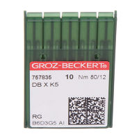 Иглы GROZ-BECKERT DBxK5 №80 (уп.10шт.)